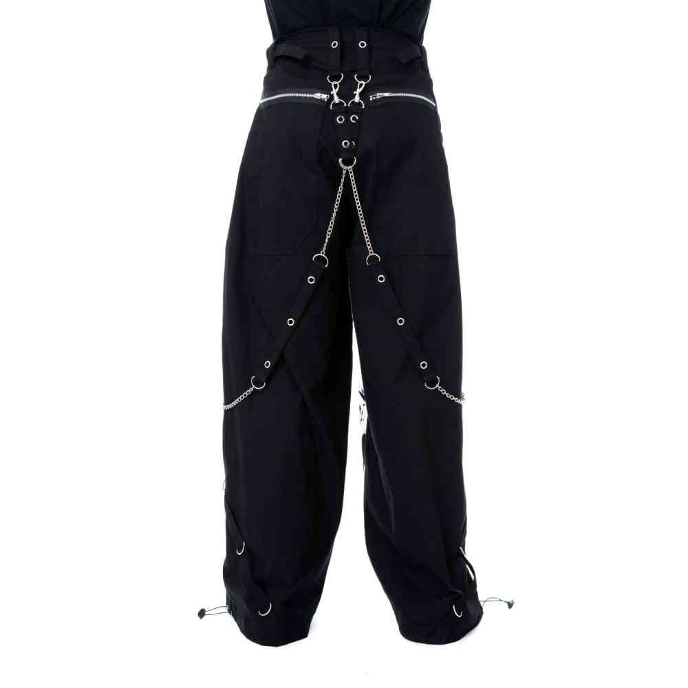 Poizen Industries - Undead Pantalon large - Noir